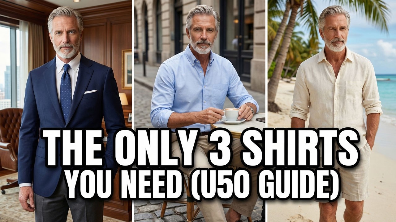 The Only 3 Shirts A Gentleman Needs in 2026 | Old Money Outfits