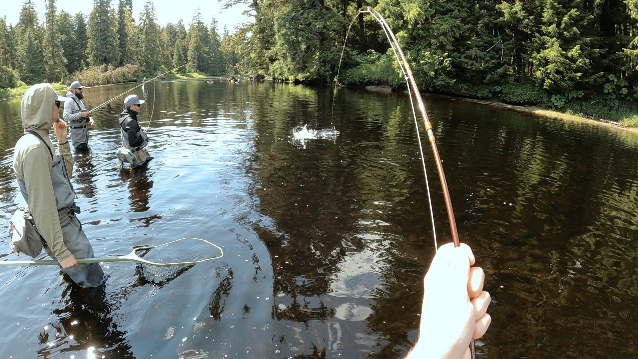 Мой первый в жизни лосось - видеоблог