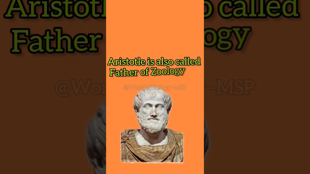 Father of biology||who is called as father of biology|| Aristotle|| father of zoology