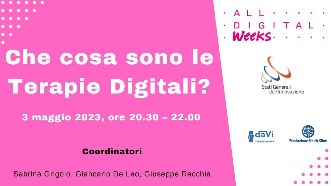 Che cosa sono le Terapie Digitali?