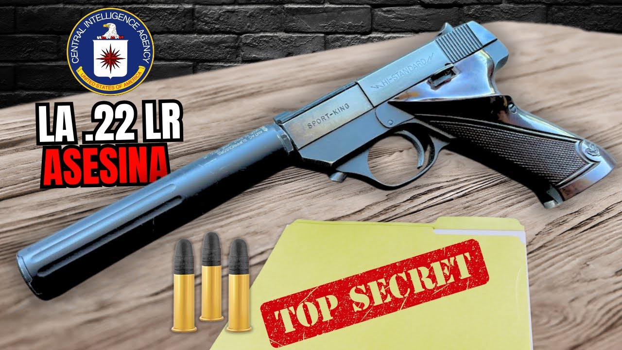 La Pistola   .22 LR Favorita de la CIA –  Hi Standard HDMS el Secreto Silencioso