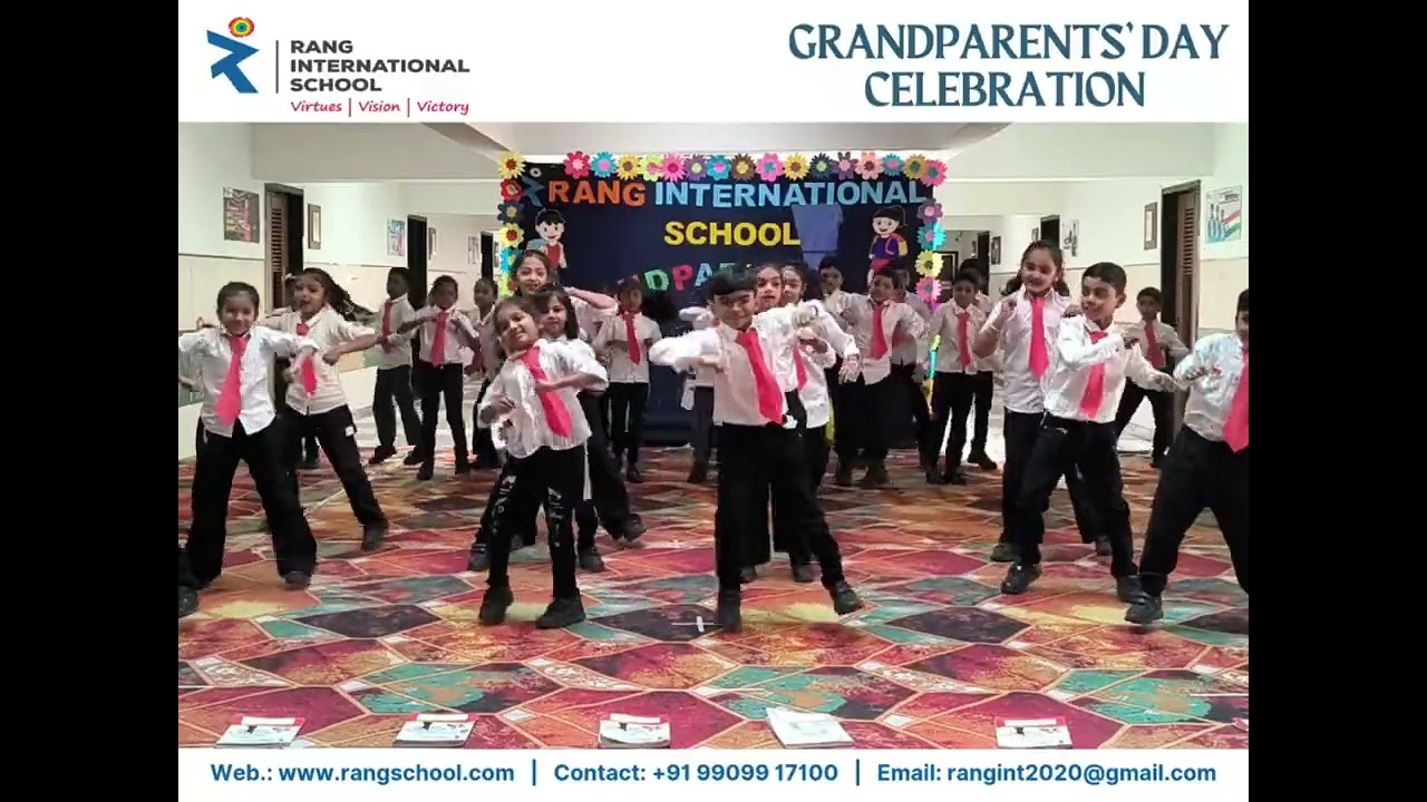 Rang International School | Grandparents’ Day Dance: Ratta Maar