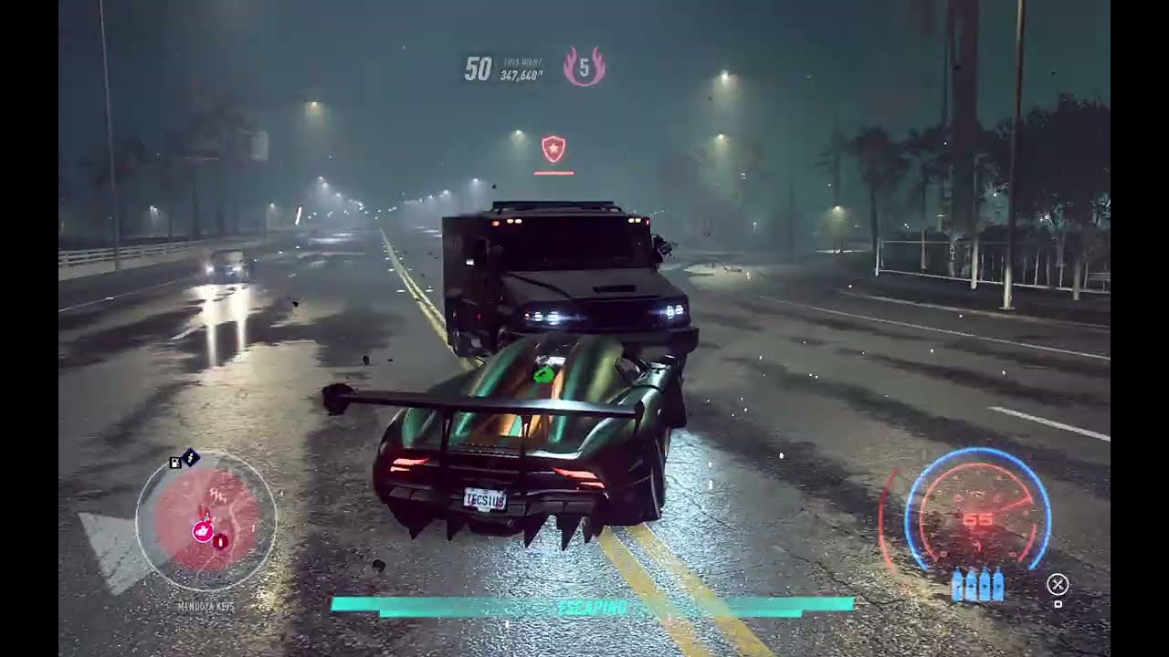 NFS Heat™ BAIT LA RHINO CU KOENIGSEGG REGERA! NU CREDEAM CA MAI SCAP!!😨😨