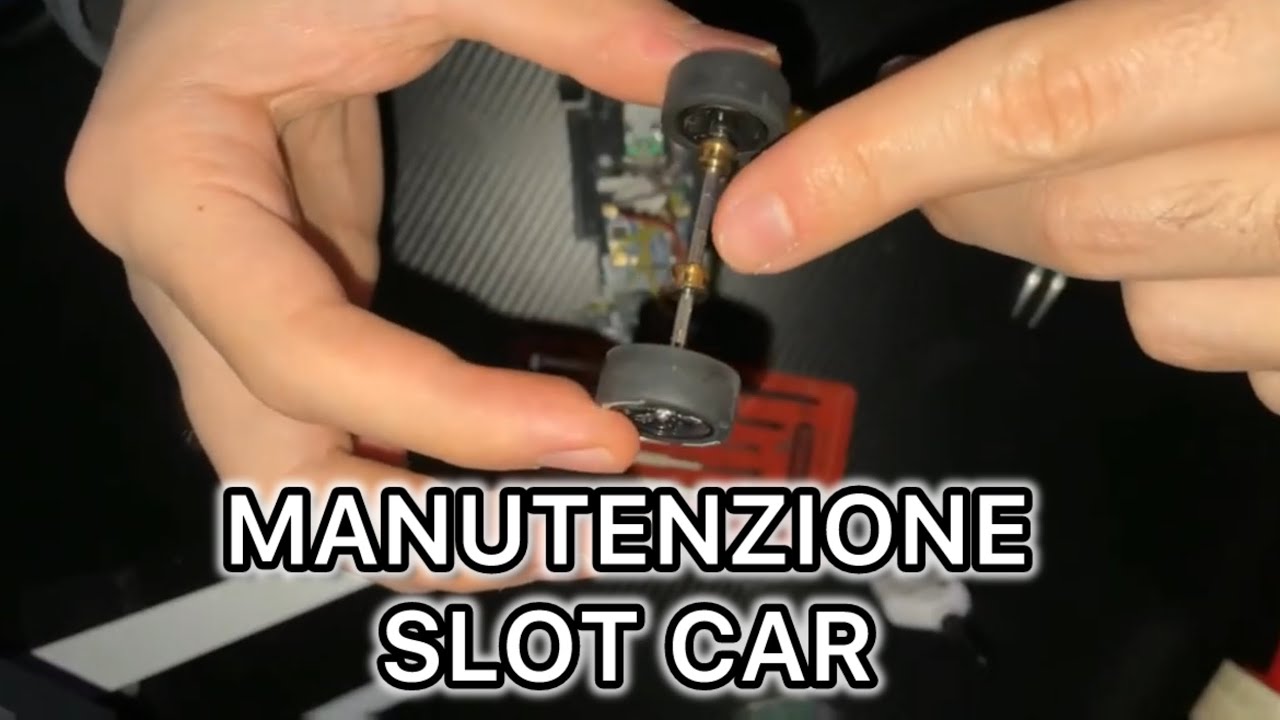 TUTORIAL MANUTENZIONE SLOT CARS  🔧 🏎️ con test tempi sul giro! 😃