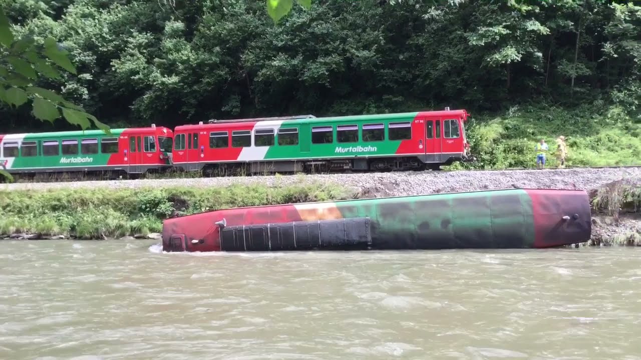 Entgleisung Murtalbahn