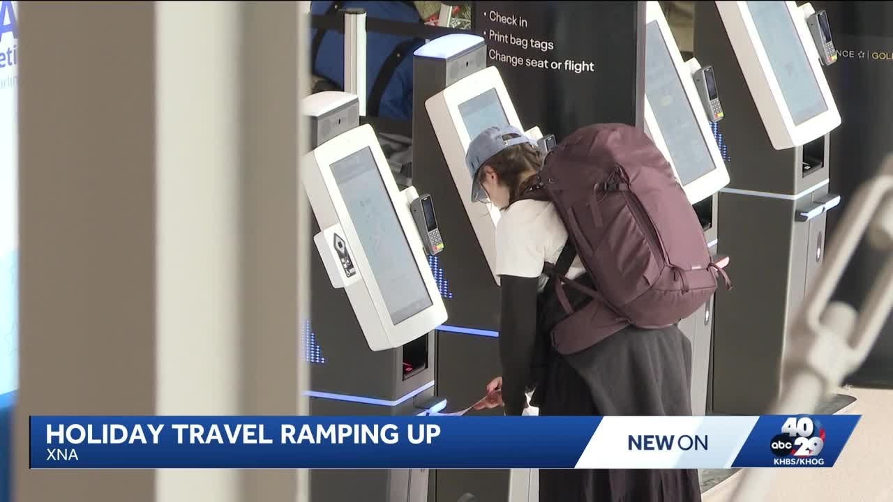 Holiday travel surges at XNA amid record year and upgrades
