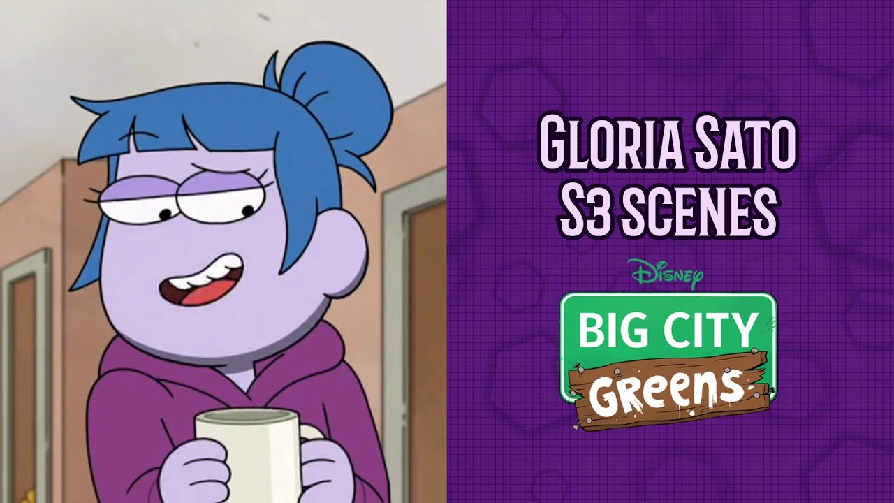 Big City Greens - Gloria Sato scenes (s3)