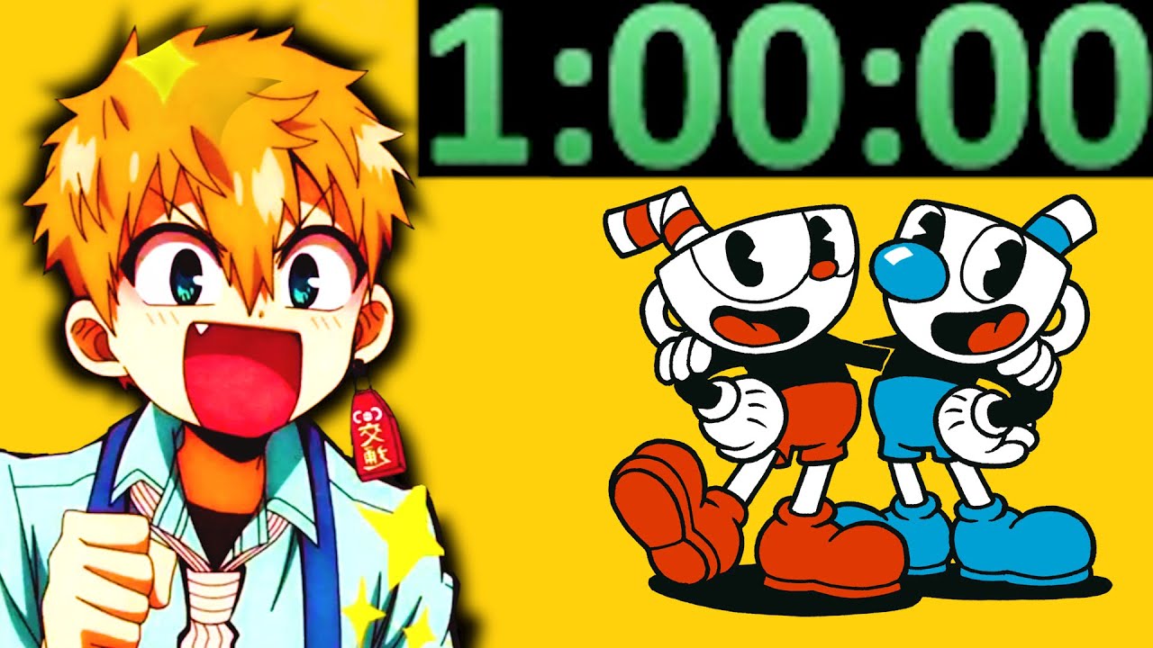 1 HORA PRA TENTA ZERA O CUPHEAD KKKKKKKKKKKKKKKKKK