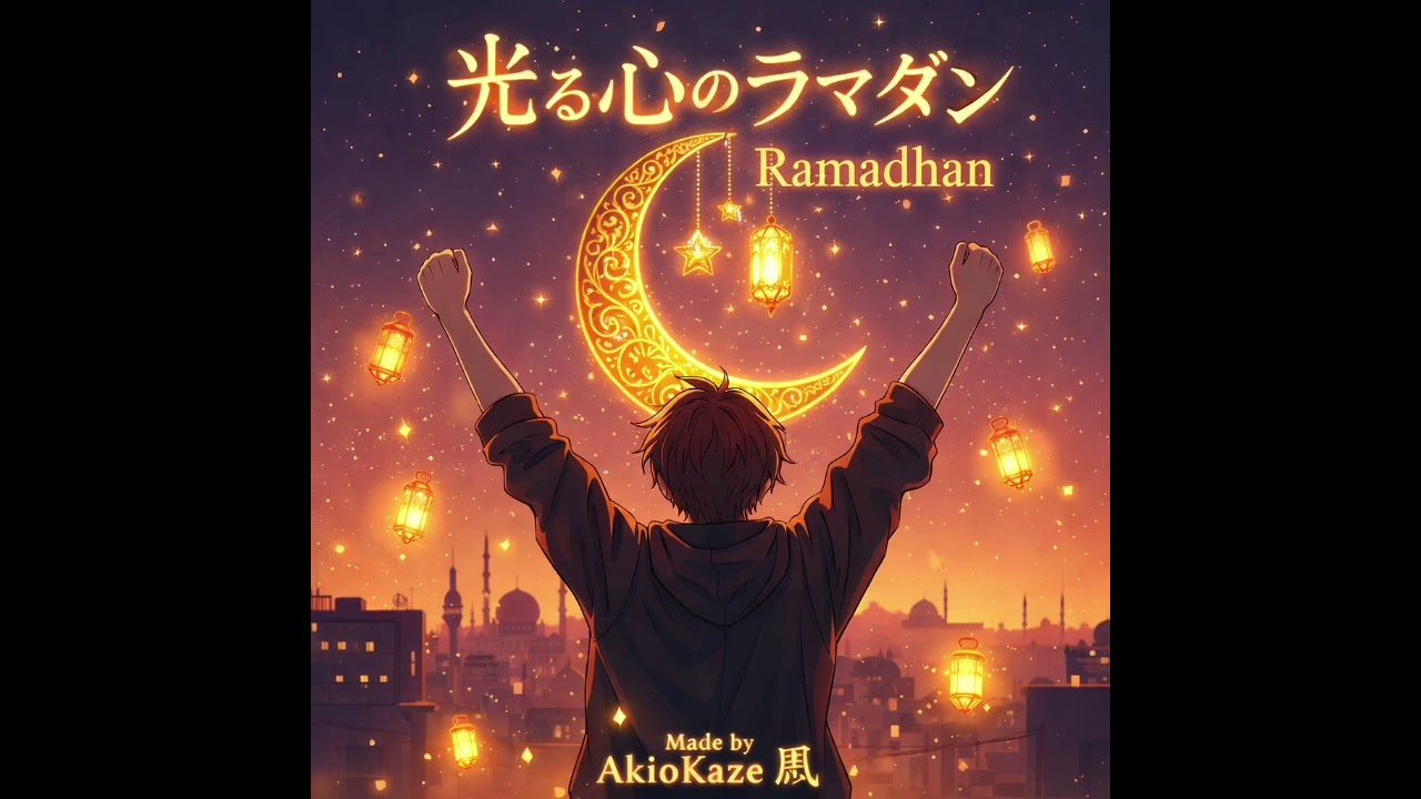 [🌙✨ 光る心のラマダン]Hikaru Kokoro no Ramadhan(Artinya: Ramadhan Hati yang Bersinar)