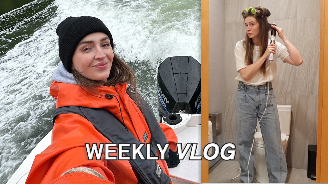 getting cozy in Tofino 🌀🔦 caught in a storm, workouts, & new friends
