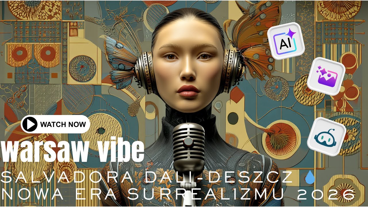 Pani Salvadora Dali — Deszcz 💧  🎨 Nowa Era Surrealizmu 2026 🎨