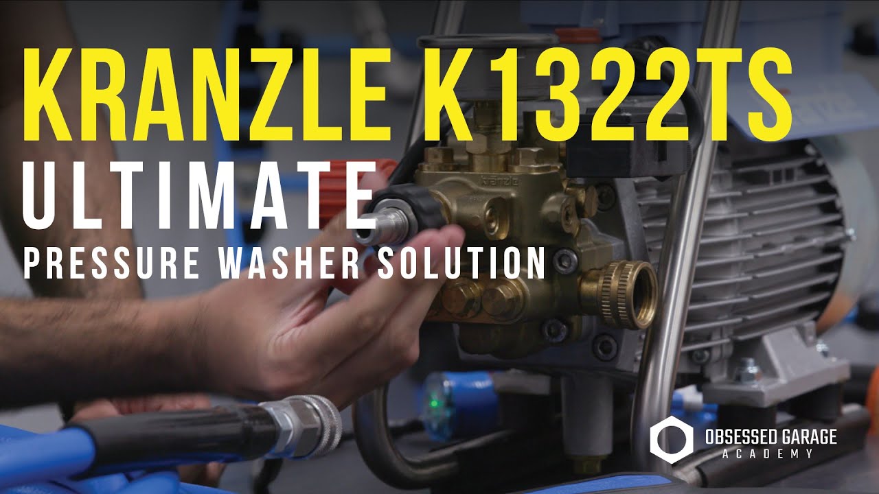 Setting up The Ultimate Portable Pressure Washer - Kranzle K1322
