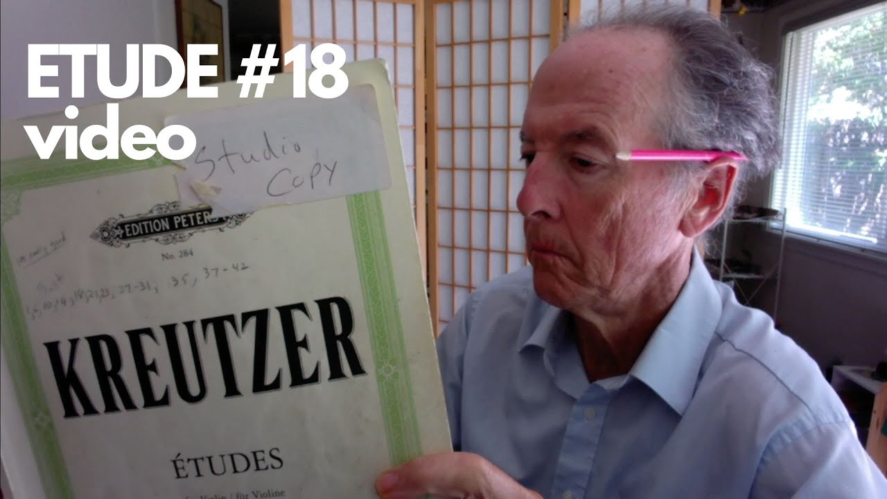Kreutzer Violin Etude #18 video