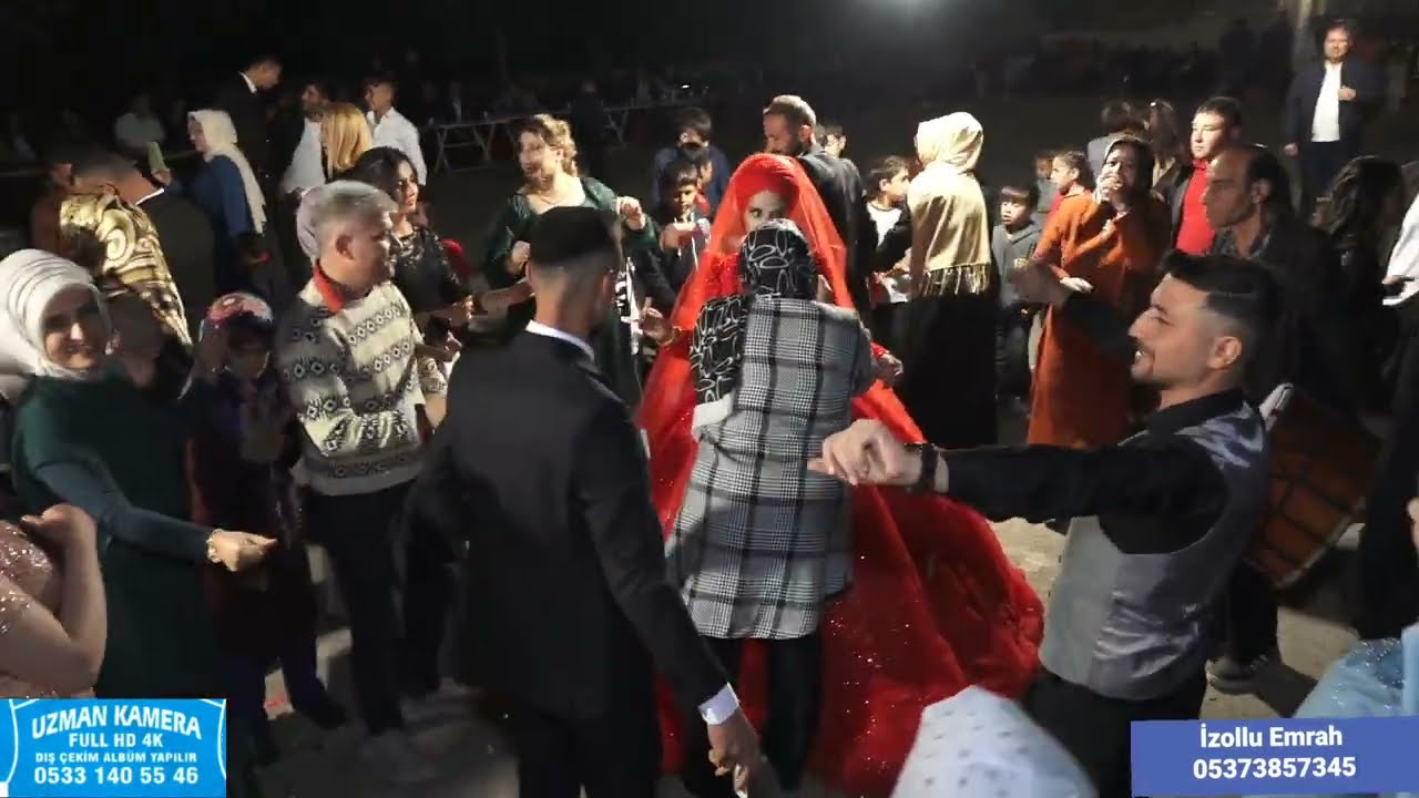 uzman kamera İzollu Emrah ve ekibi Yavuzeli bakırca köyünde kına