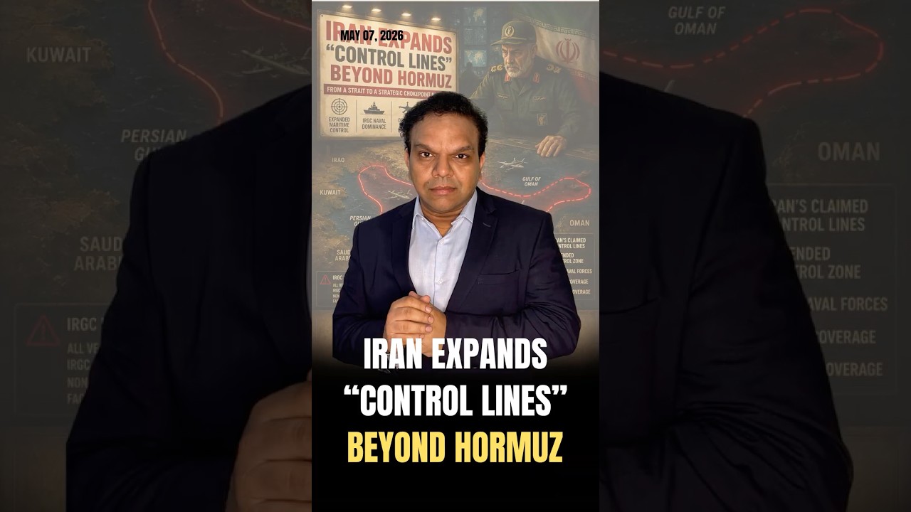Iran Expands &ldquo;Control Lines&rdquo; Beyond Hormuz #iran #iranisraelwar #iranwar #trump #missiles #missile