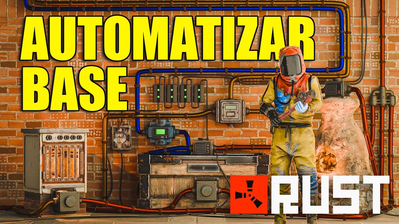 COMO AUTOMATIZAR TU BASE EN RUST✅ | COMO HACER HORNOS TAQUILLAS COFRES AUTOMATICOS EN RUST