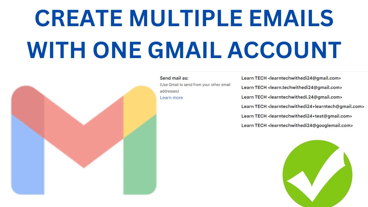 Gmail Trick: How to create Multiple Email Addresses in one Gmail Account &ndash; Full Guide!