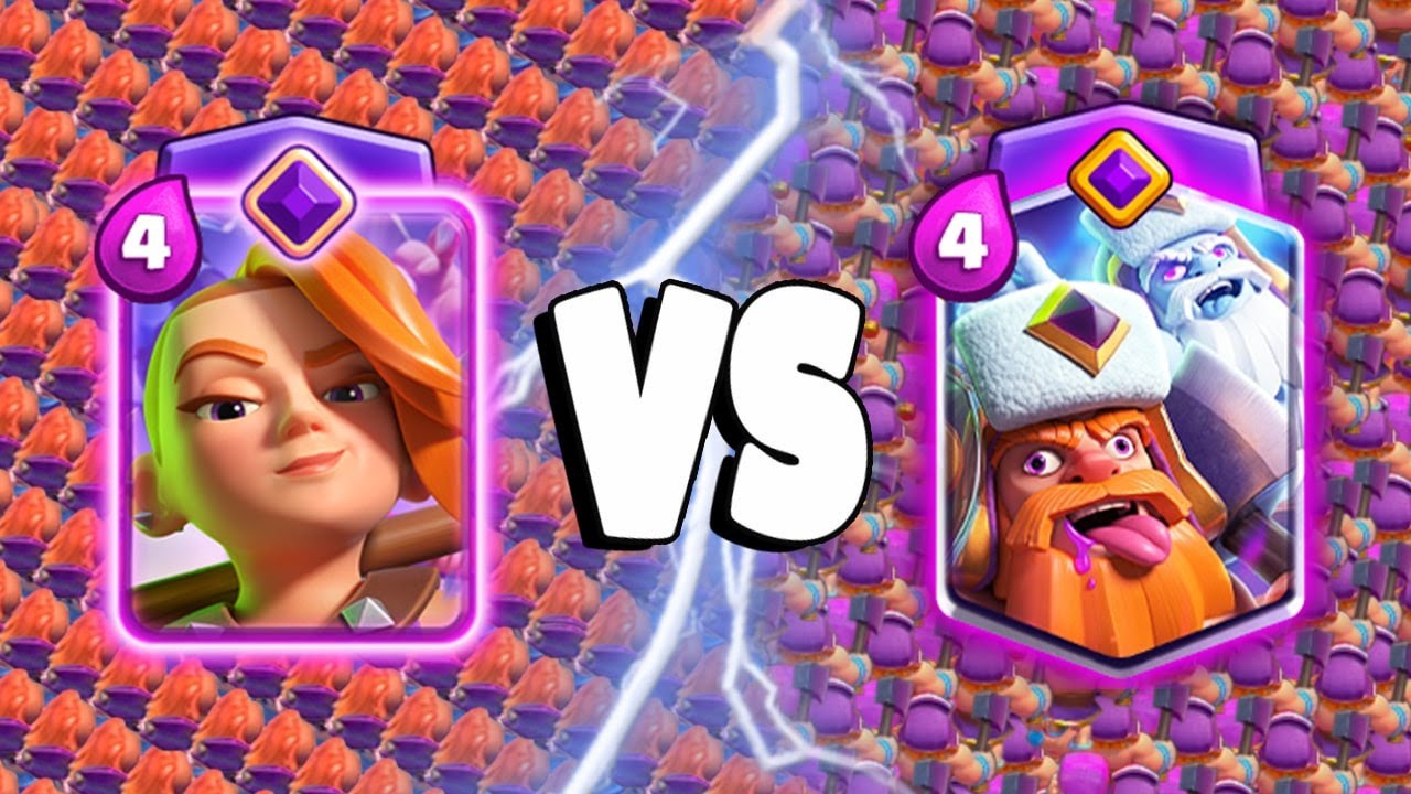 Evolved Valkyrie 🆚 Evolved Lumberjack – Best Evolution? | Clash Royale Battle