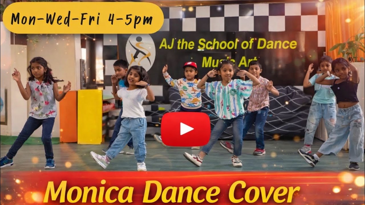 Monica dance cover|kids batch|@Aj The School of Dance @Dancer_on_wheelz 
