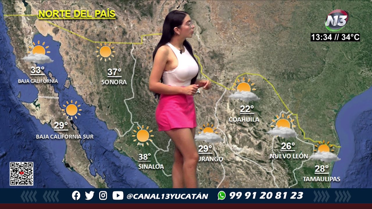 ⛅ Clima de hoy 17 de Mayo con Bella Osorio