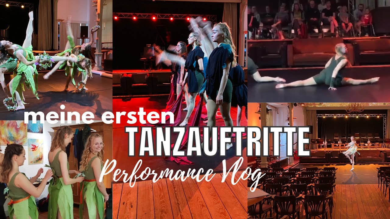 Meine erste Tanz-Aufführung! - Wochenendvlog, Performance, Modern/Contemporary // Miss Aliana