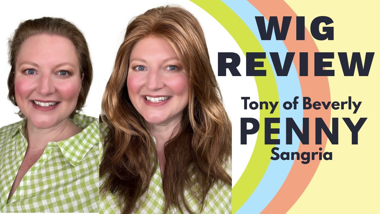 WIG REVIEW Penny by Tony of Beverly in the color Sangria