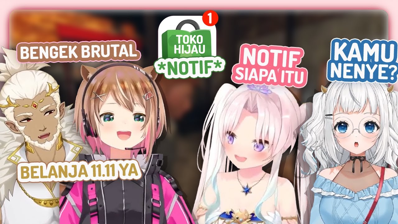 Bengek Brutal Bersama 4 Komedian [Airani Iofifteen, Ayunda Risu, Alia, Zen]