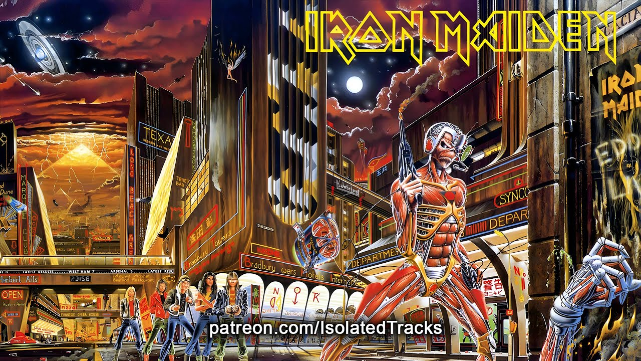 Iron Maiden - Caught Somewhere In Time (Drums & Bass Only)