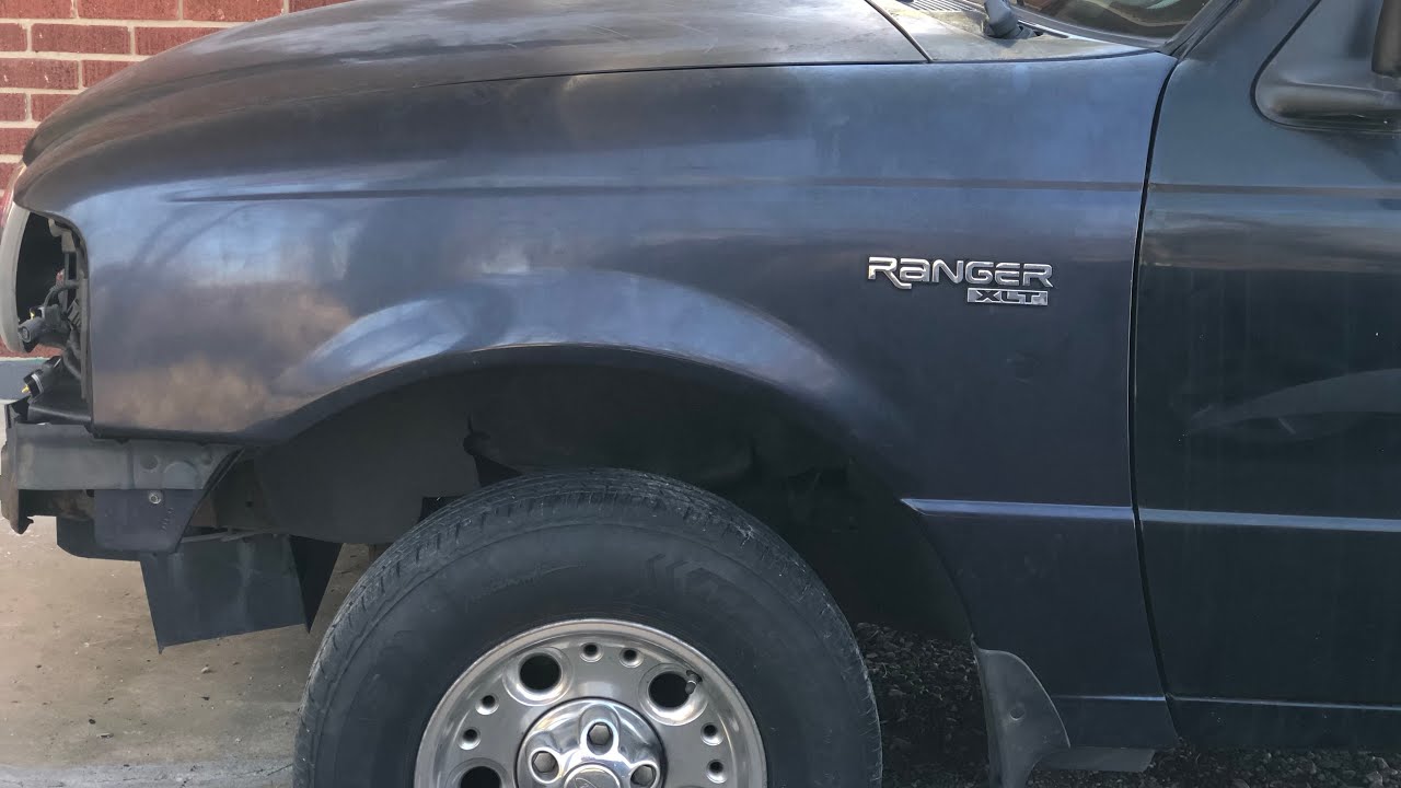 Снятие/установка крыла на Ford Ranger