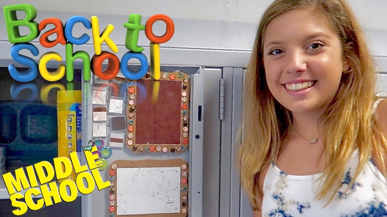 BACK TO SCHOOL: GETTING MY LOCKER READY!!