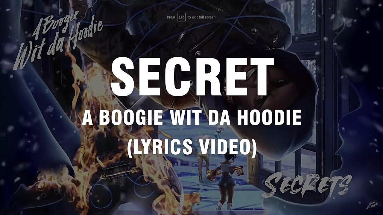A Boogie Wit Da Hoodie - SECRETS [Lyrics]