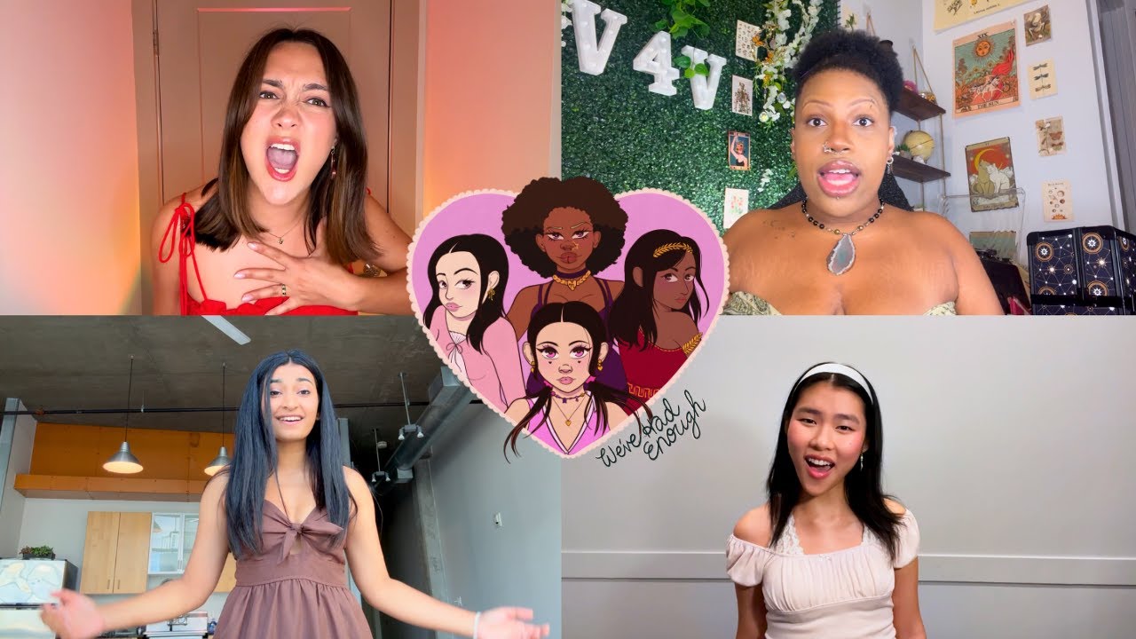 Melina KB - We've Had Enough feat. Janani K. Jha, MegaGoneFree + Katherine Lynn-Rose (Lyric Video)