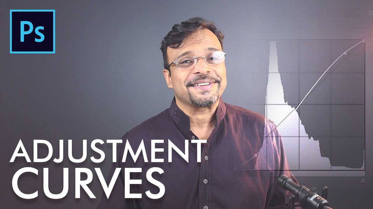Adjustments Curves in Adobe Photoshop Urdu / Hindi