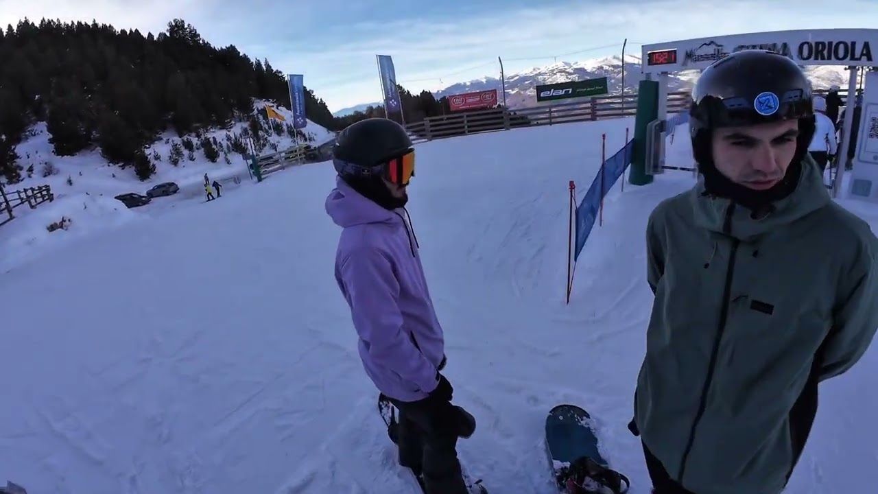 Snow Ganggg solo por el día de barcelona a  Masella España 
