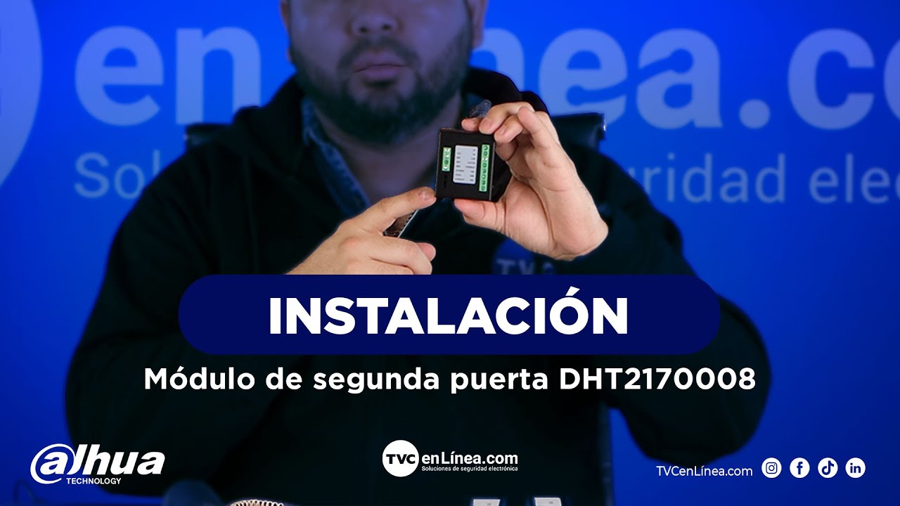 Dahua | Conexión y uso módulo de segunda puerta DEE1010B