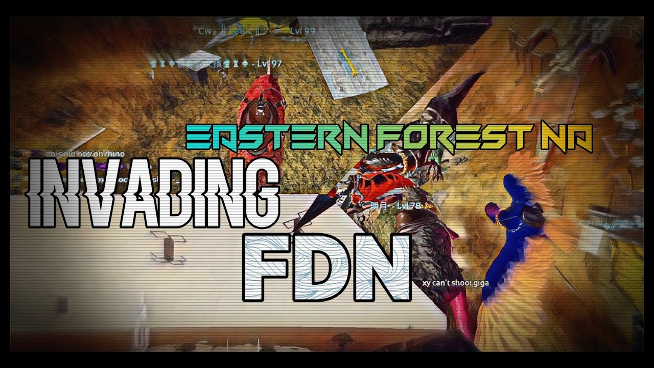 ARK MOBILE - WIPING FDN - EASTERN FOREST NA INVASION #VØX #CHN