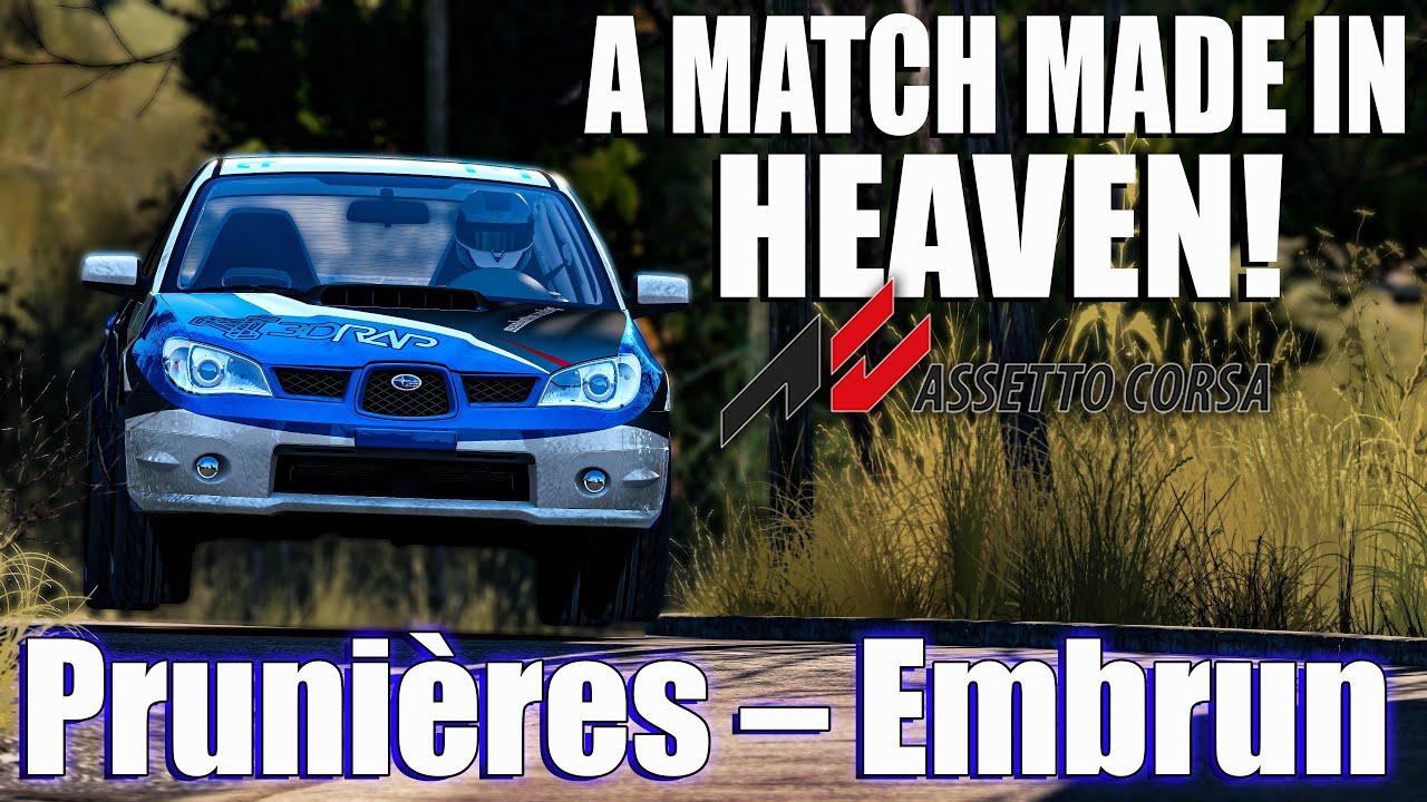 Subaru WRX At Prunières Embrun | The Perfect Match! | Assetto Corsa