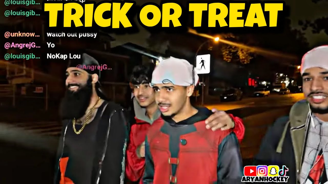 TRICK OR TREATING In The HOOD