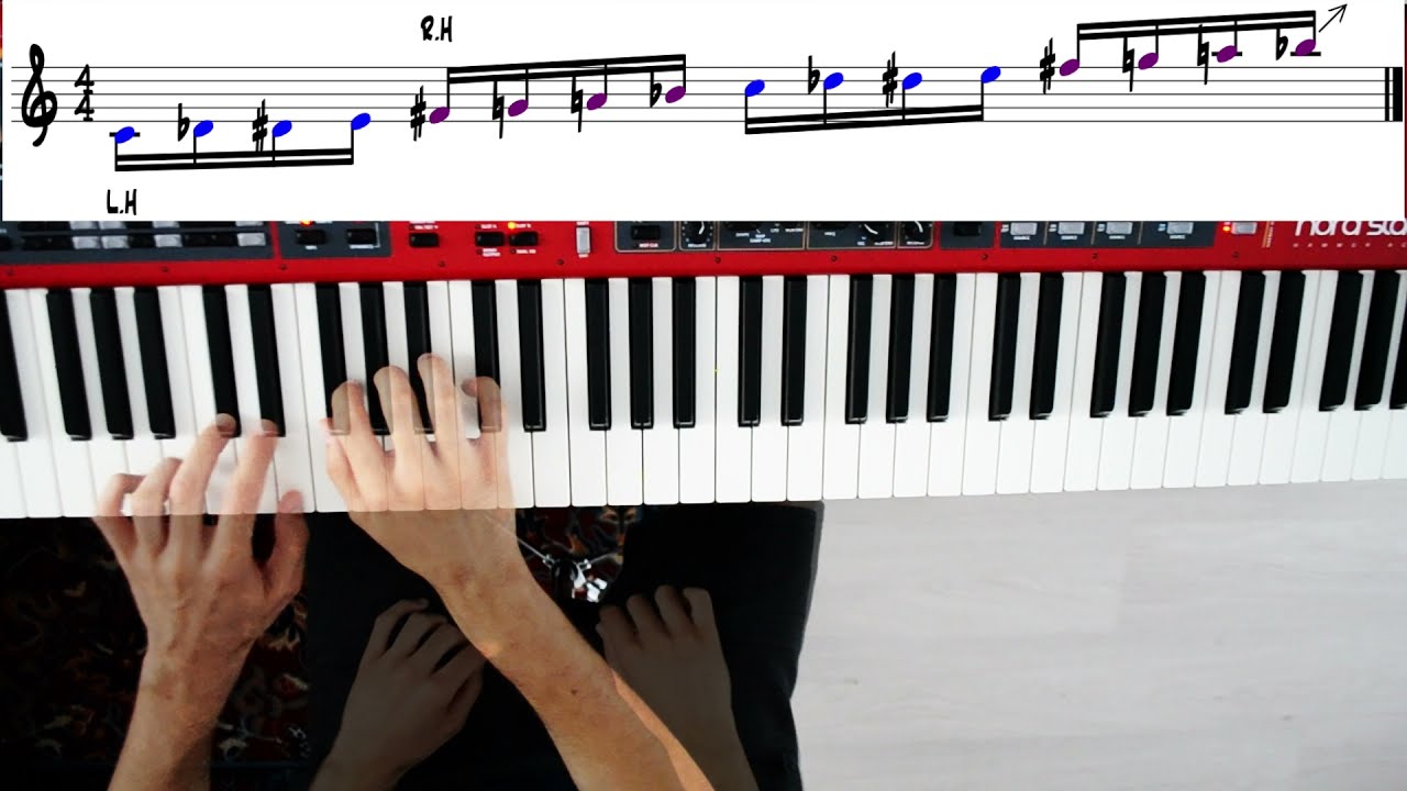Jazz Piano: Two-Hand Runs (Scales)