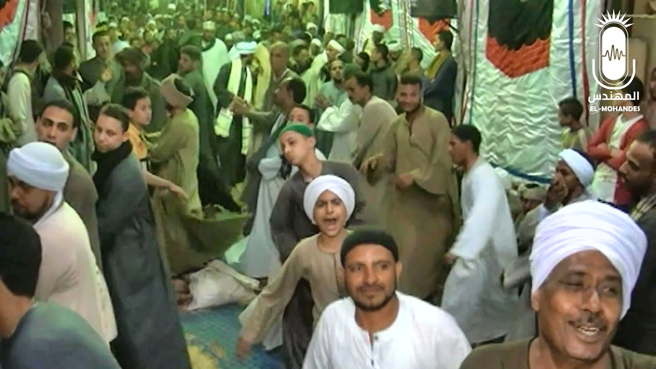 الشيخ احمد برين مع الدراويش فى مولد سيدنا الحسين انتاج هالة فون