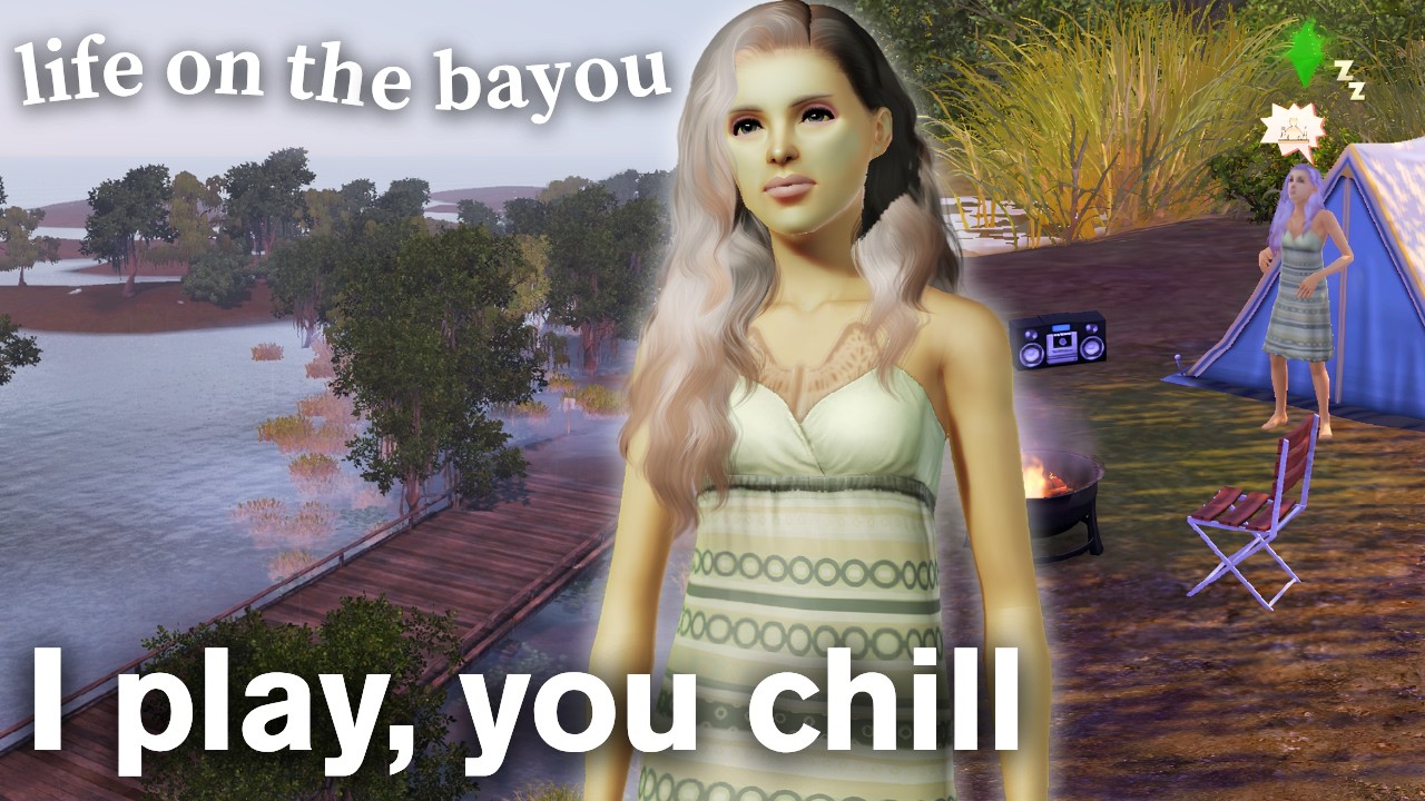 Нет памяти. Нет денег. Только загадка. Прохождение Sims 3 для расслабления.