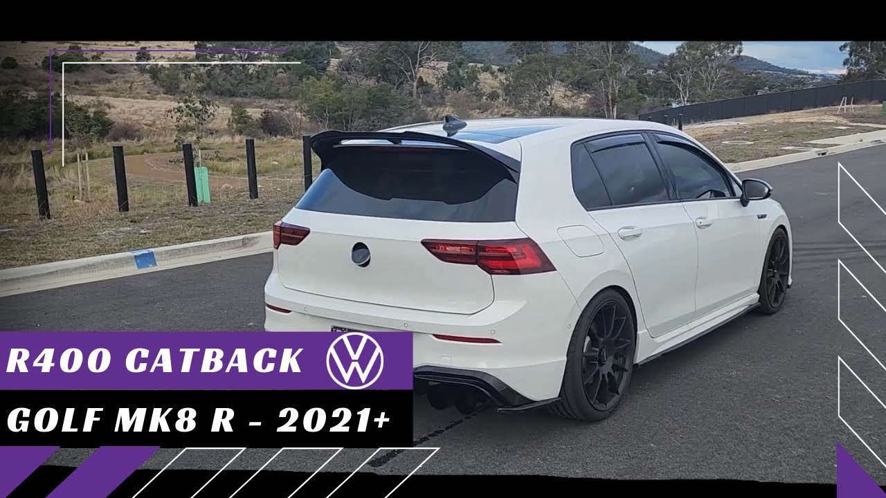 Invidia R400 Exhaust System | VW Golf Mk8 R 2021+