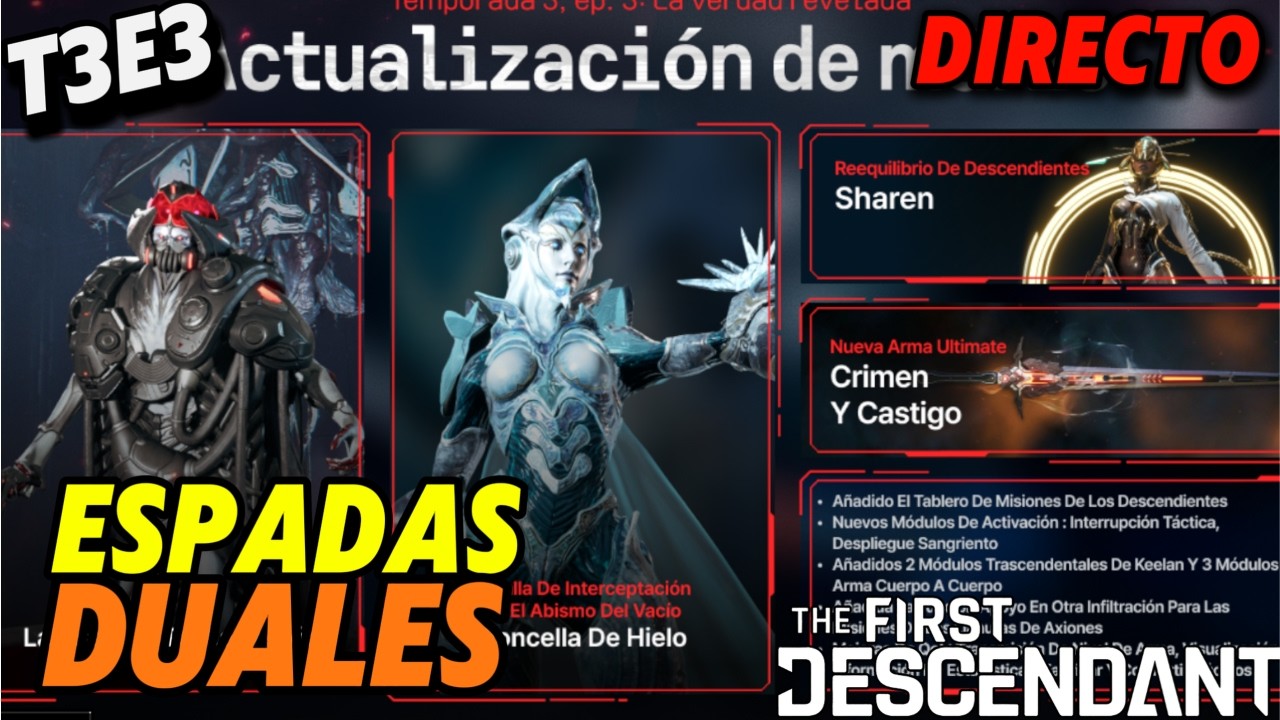 Iniciando farmeo de todo lo nuevo que llego - T3E3 - TFD