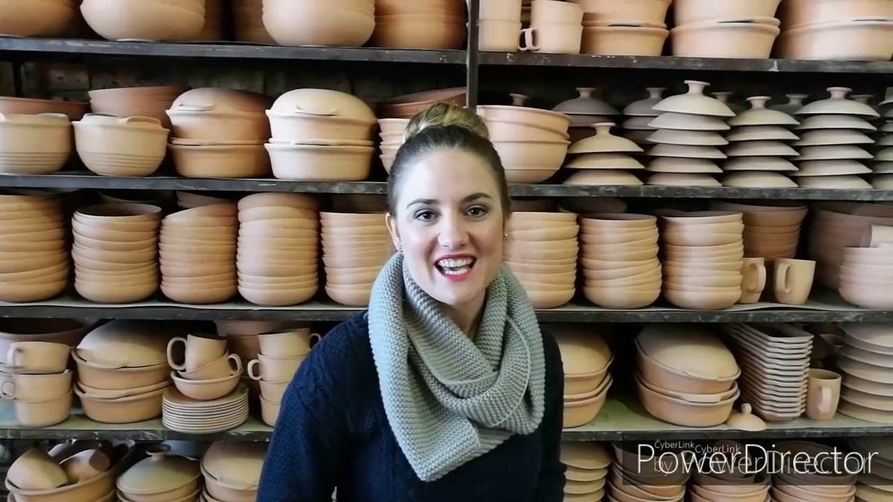 Behind the scenes at Argilla Pottery.