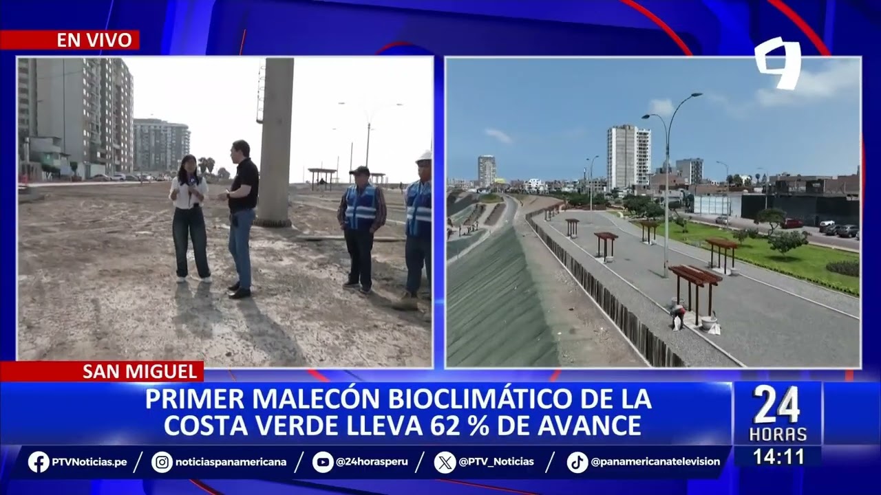 Así será el primer malecón bioclimático de la Costa Verde en San Miguel
