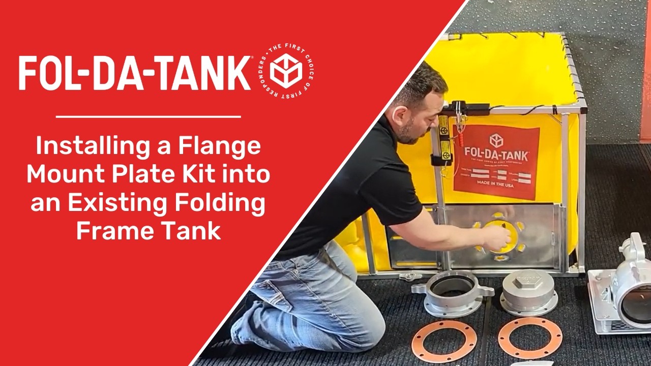How to Install a Flange Mount Plate Kit into an Existing Folding Frame Tank