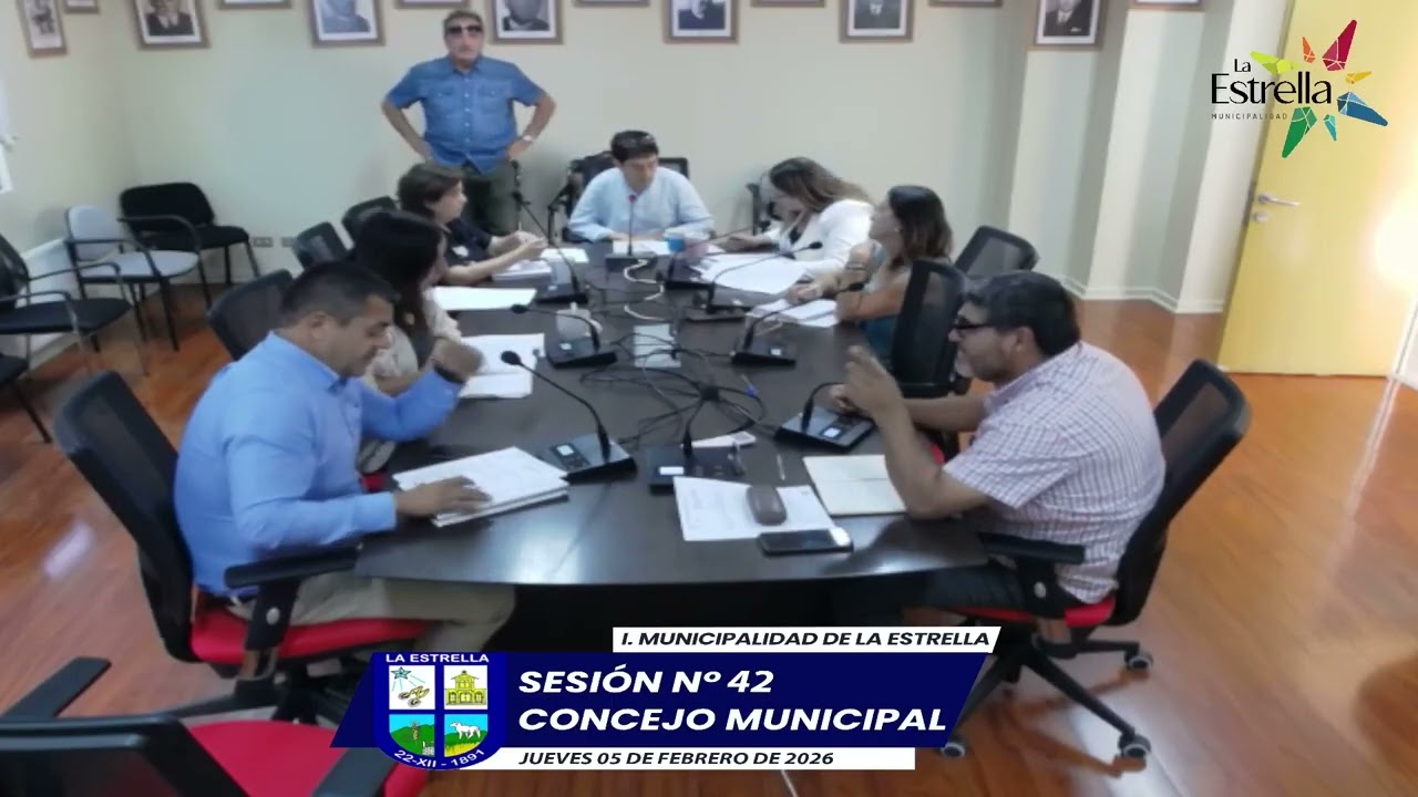 Sesión N°42 Concejo Municipal de La Estrella