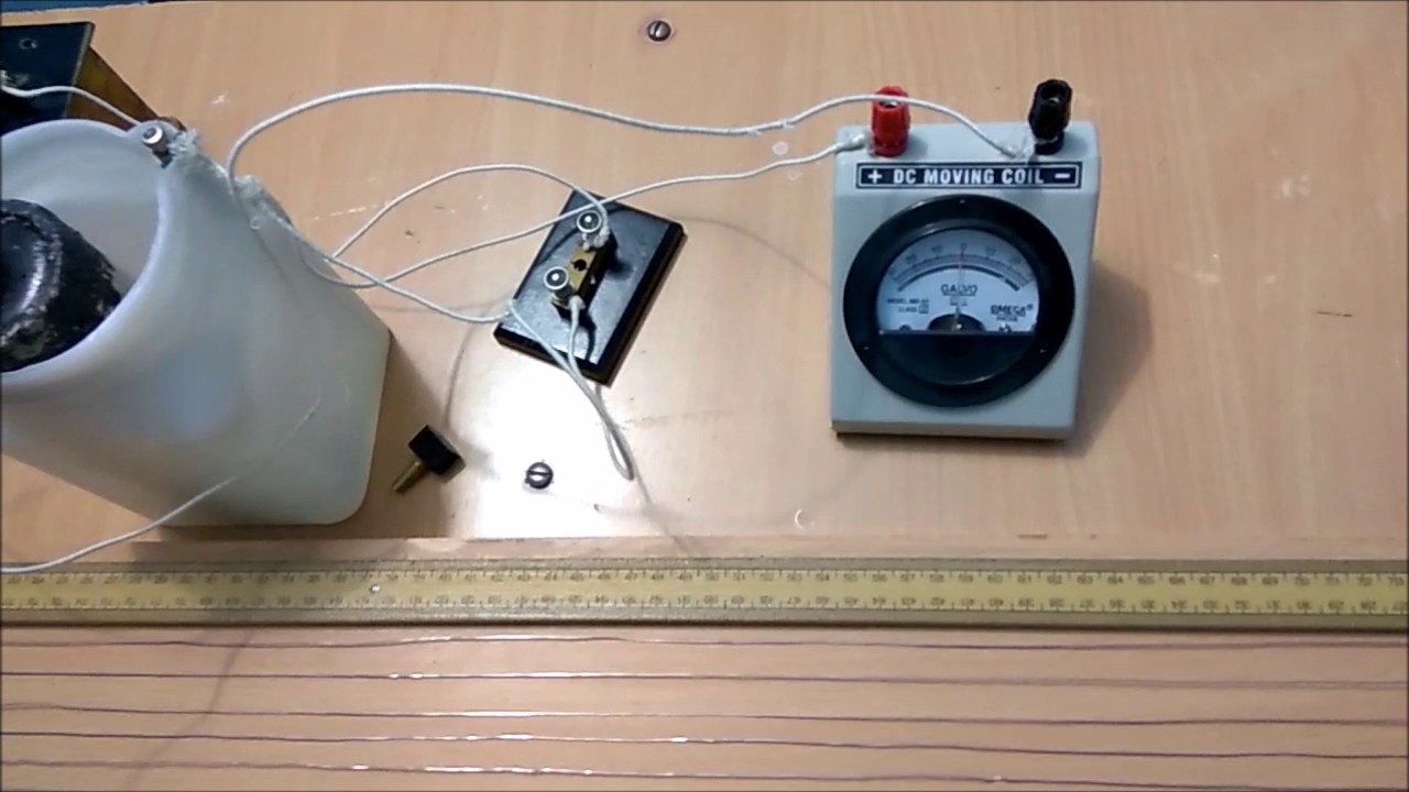 Potentiometer experiment(Internal resistance of a cell using potentiometer)by Anshu kapoor