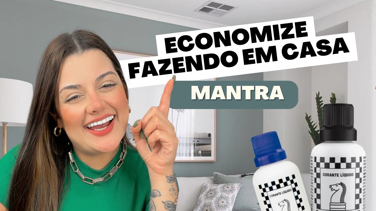 COMO FAZER A COR MANTRA com corantes