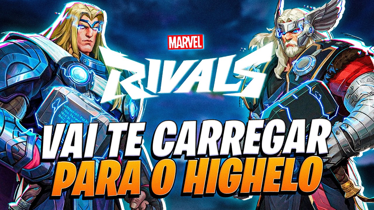 MARVEL RIVALS | JOGAR COM ELE É IGUAL JOGAR NO MODO FÁCIL (sério mesmo KKKK)